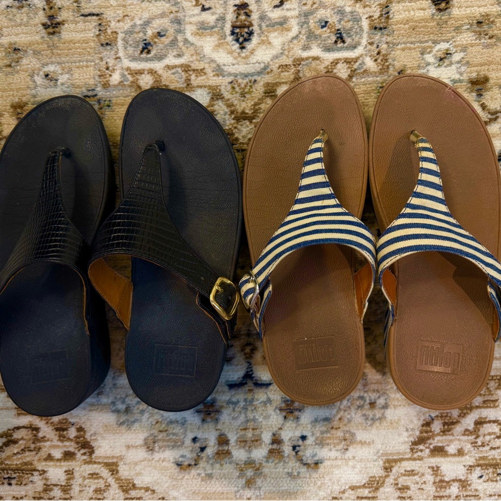 2 pairs Fitflop Sandals (Size US 6)